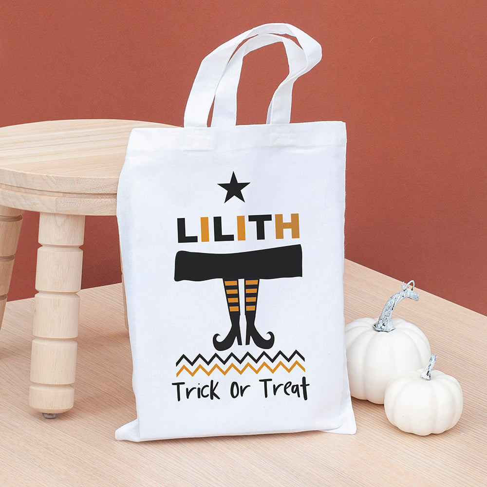 Personalised Personalised Halloween Trick or Treat Bag