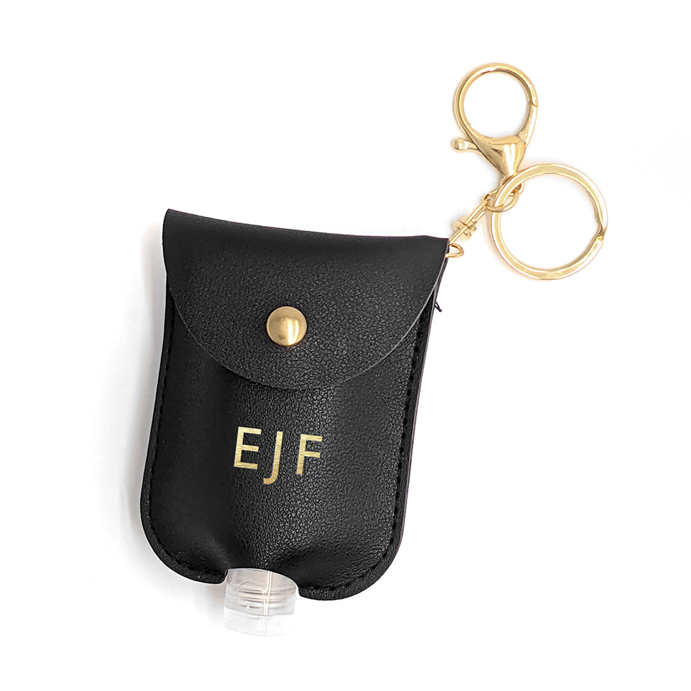 Personalised Personalised Hand Sanitiser Holder Keyring