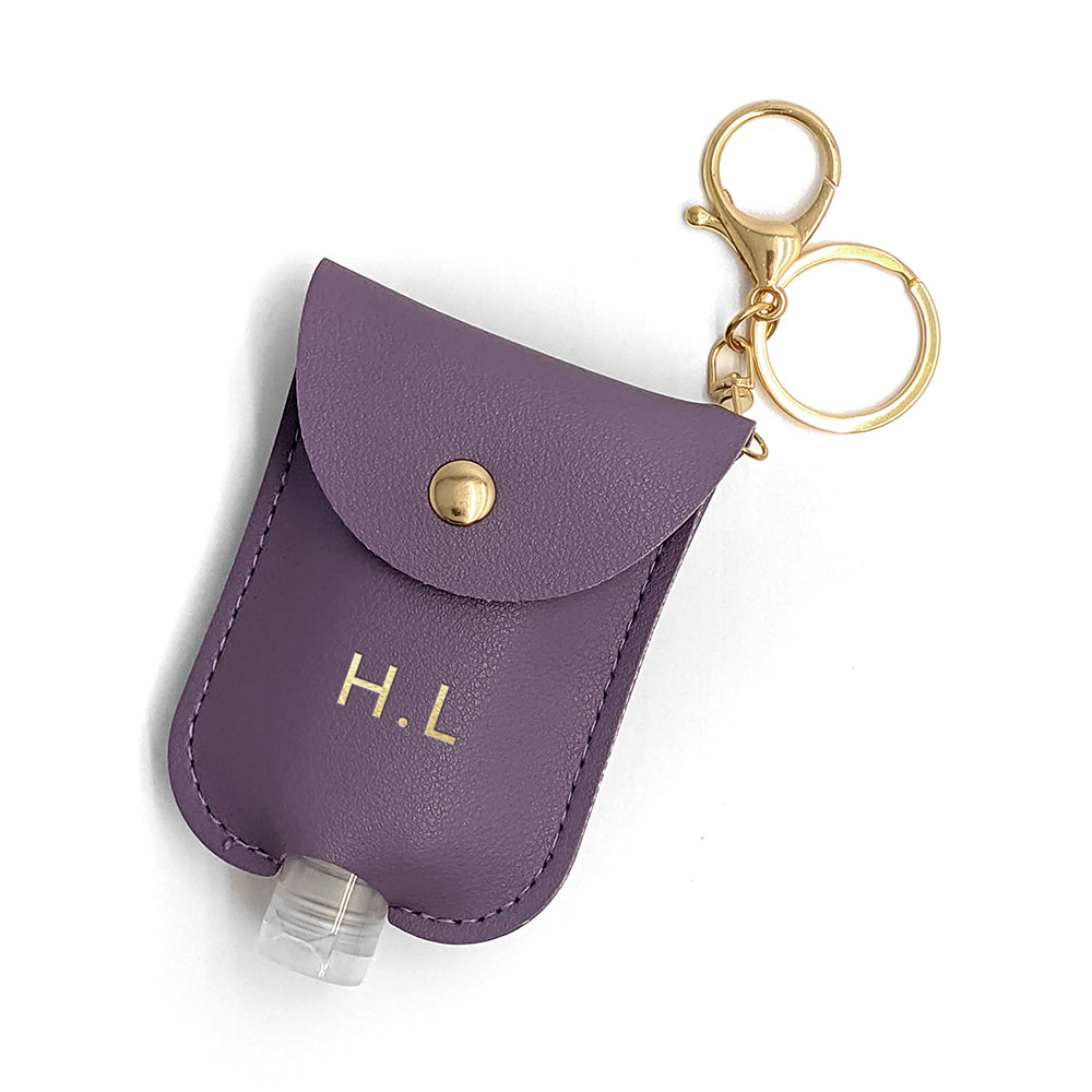Personalised Personalised Hand Sanitiser Holder Keyring