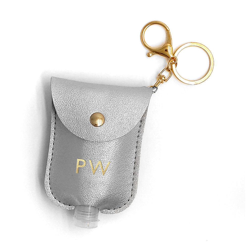 Personalised Personalised Hand Sanitiser Holder Keyring