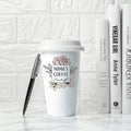 Personalised Hands Off Travel Mug