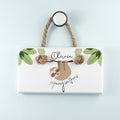 Personalised Personalised Hang In There White Hanging Sign