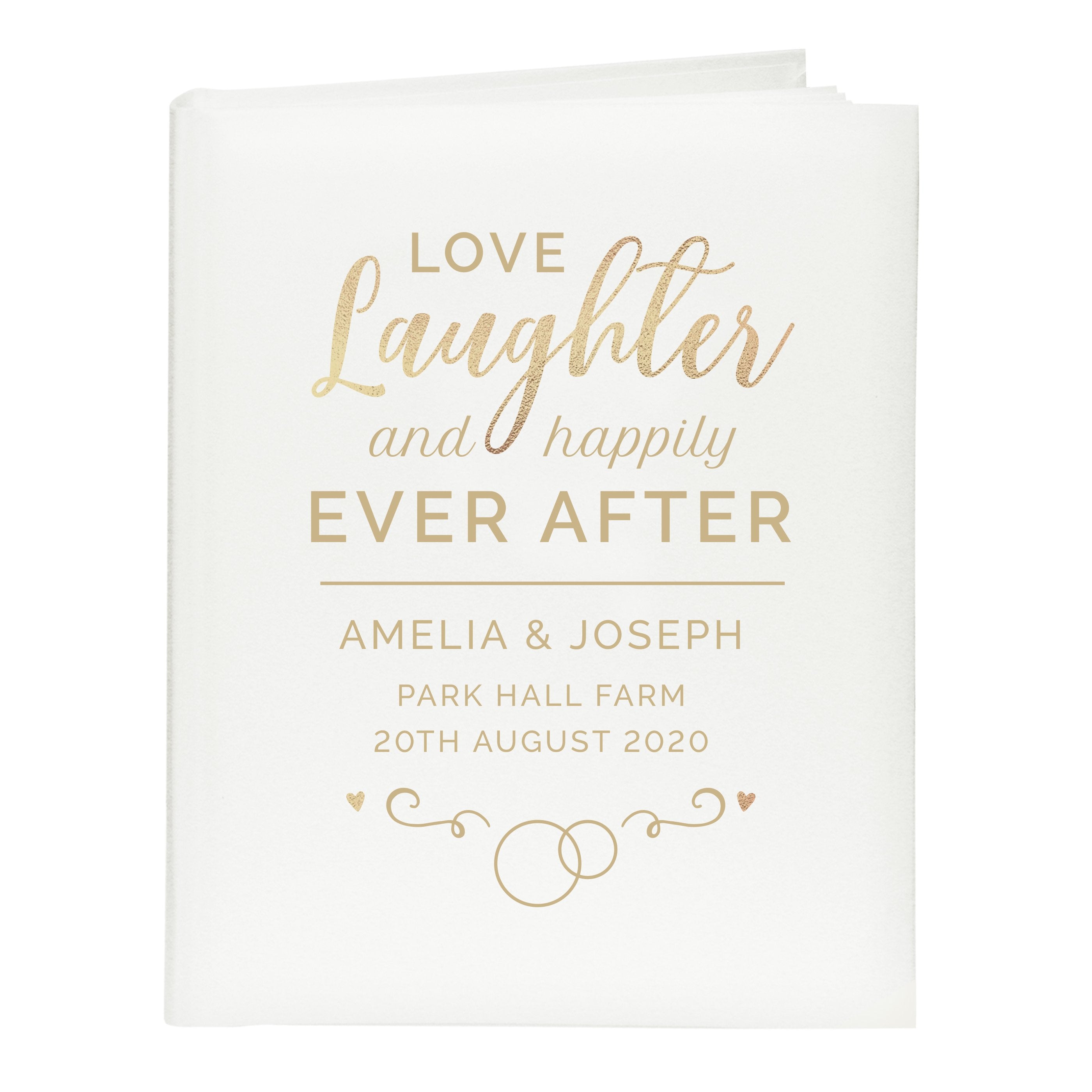Personalised Happily Ever After Traditional Album