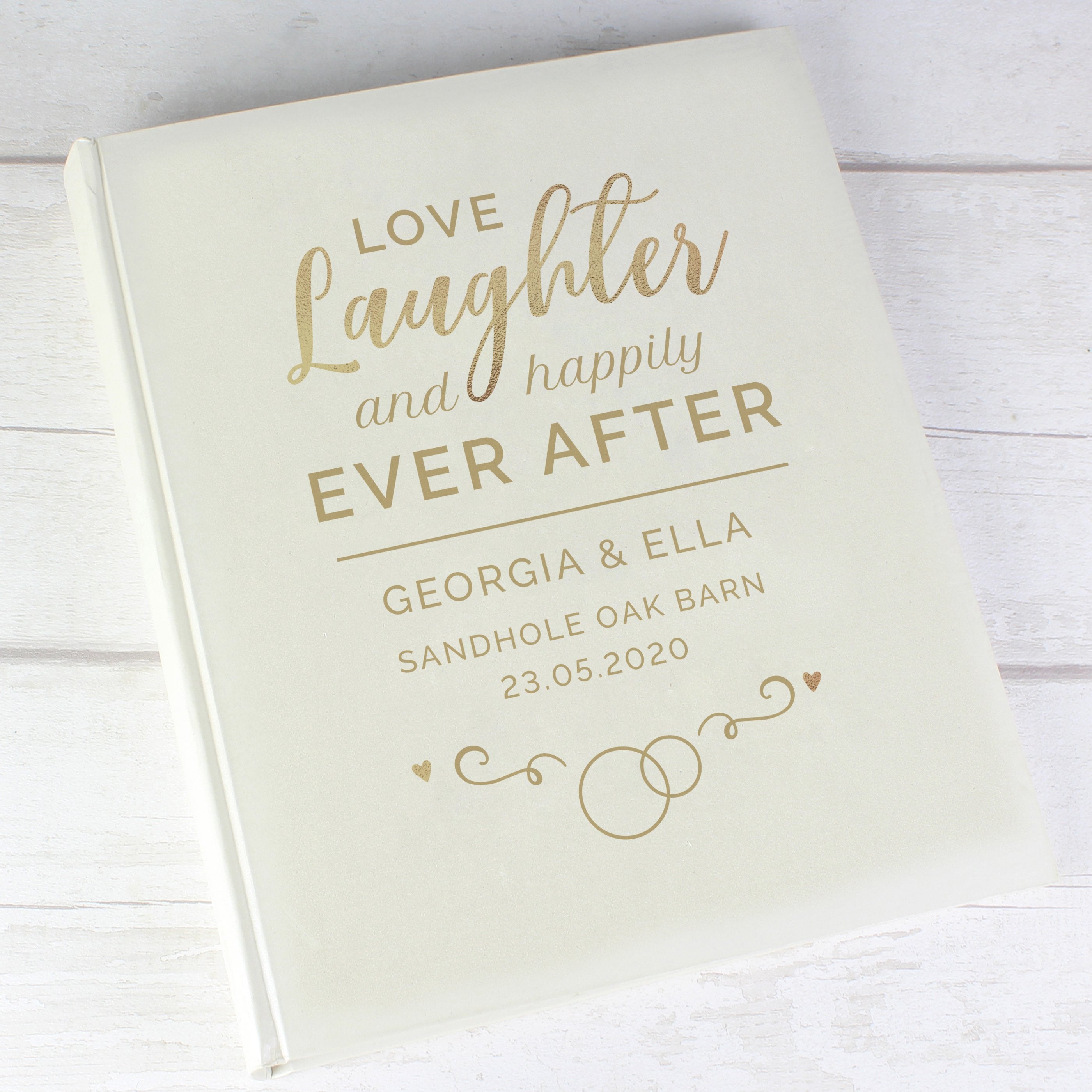 Personalised Happily Ever After Traditional Album