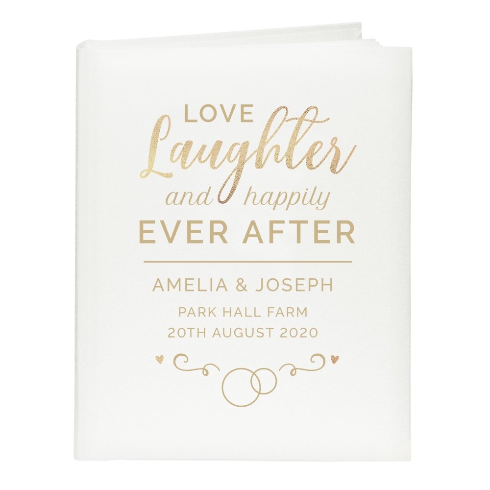 Personalised Happily Ever After Traditional Photo Album