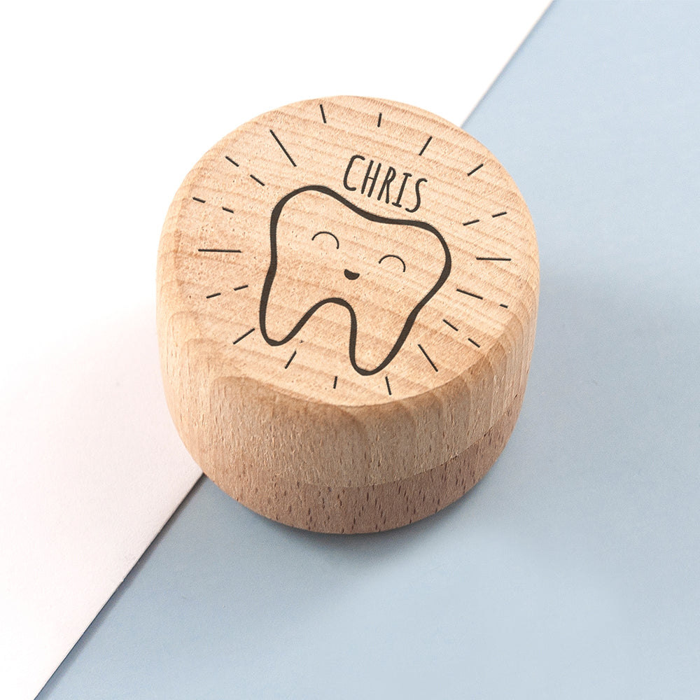Personalised Happy Smiles Tooth Fairy Box