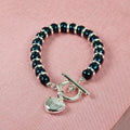Personalised Harmony Bracelet Rainbow Pearl