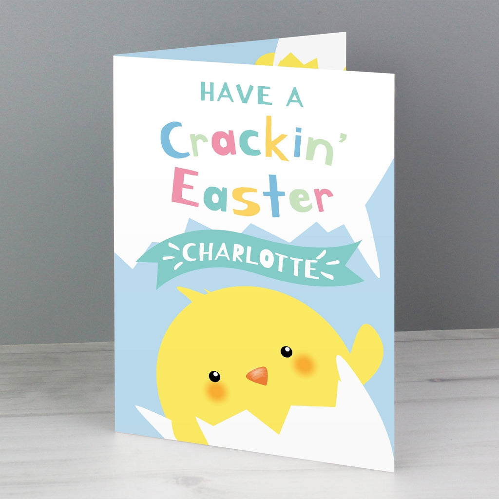 Personalised Have A Cracking Easter Card
