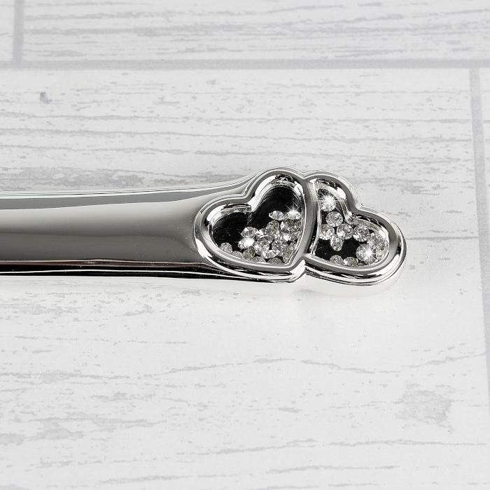 Personalised Heart & Swirl Cake Knife