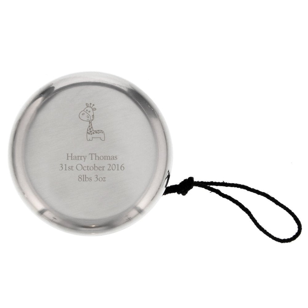 Personalised Hessian Giraffe Yoyo