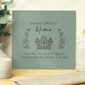 Personalised Home Glass Chopping Board/Worktop Saver