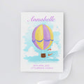 Personalised Personalised Hot Air Balloon Framed Print