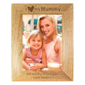 Personalised I Heart My... 5x7 Inch Wooden Photo Frame