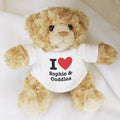 Personalised I Heart Teddy Bear