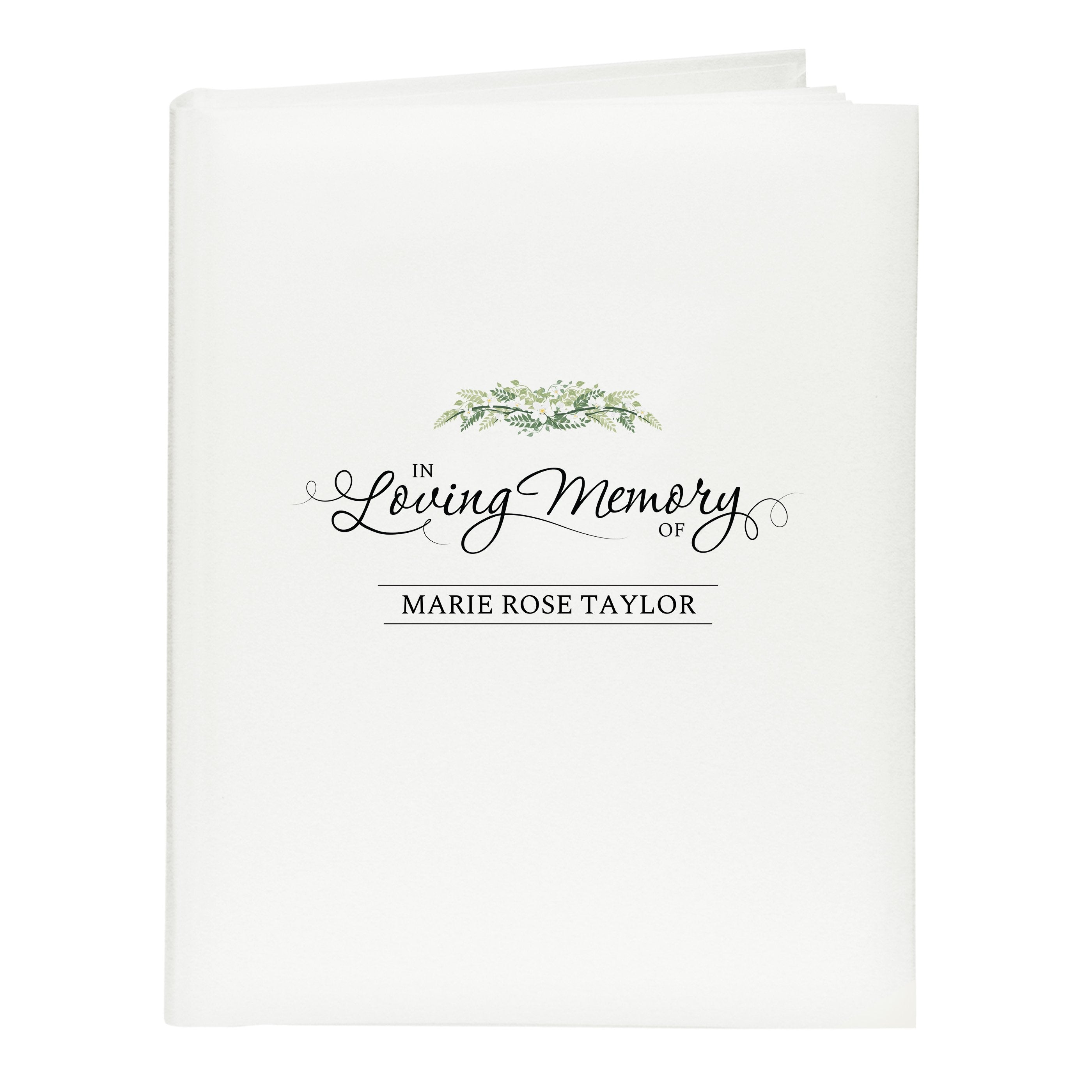 Personalised In Loving Memory Traditional Album