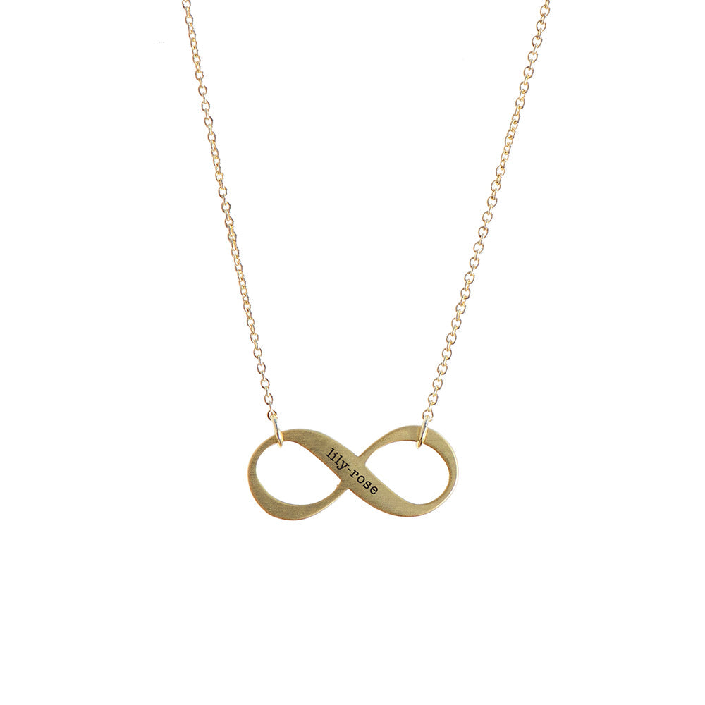 Personalised Personalised Infinity Twist Necklace
