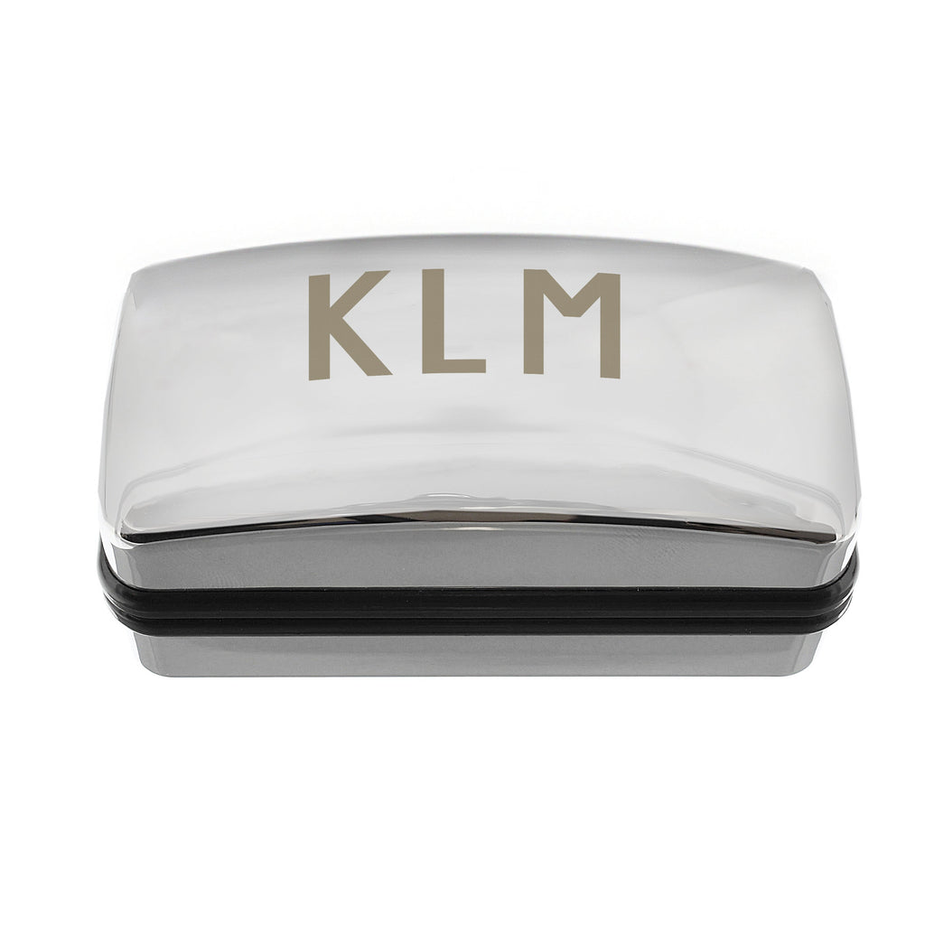 Personalised Initials Cufflink Box