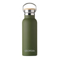 Personalised Personalised Insulated Bottle 17oz Bamboo Lid - Small Personalisation