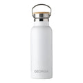 Personalised Personalised Insulated Bottle 17oz Bamboo Lid - Small Personalisation