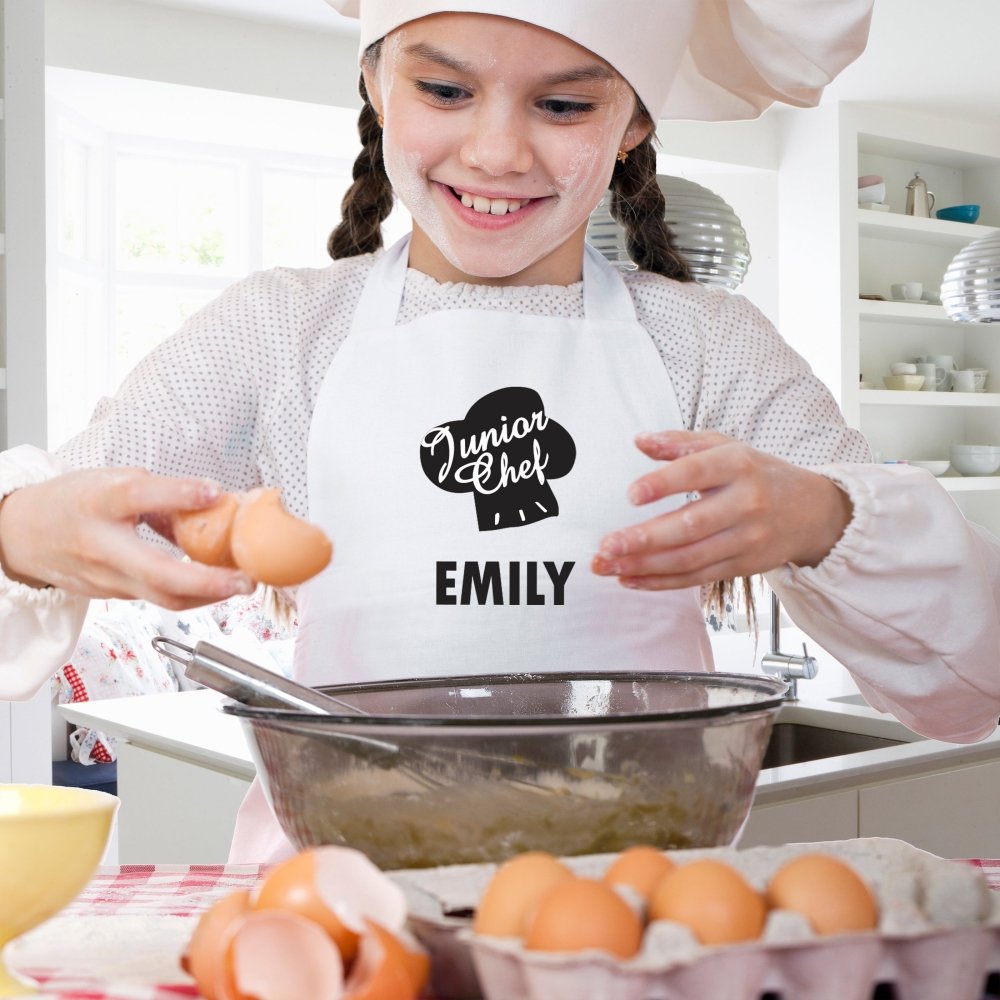 Personalised Junior Chef Children's Apron