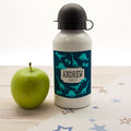 Personalised Jurassic Fun Silhouette Water Bottle
