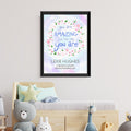 Personalised Personalised Just The Way You Are Framed Print