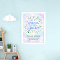 Personalised Personalised Just The Way You Are Framed Print