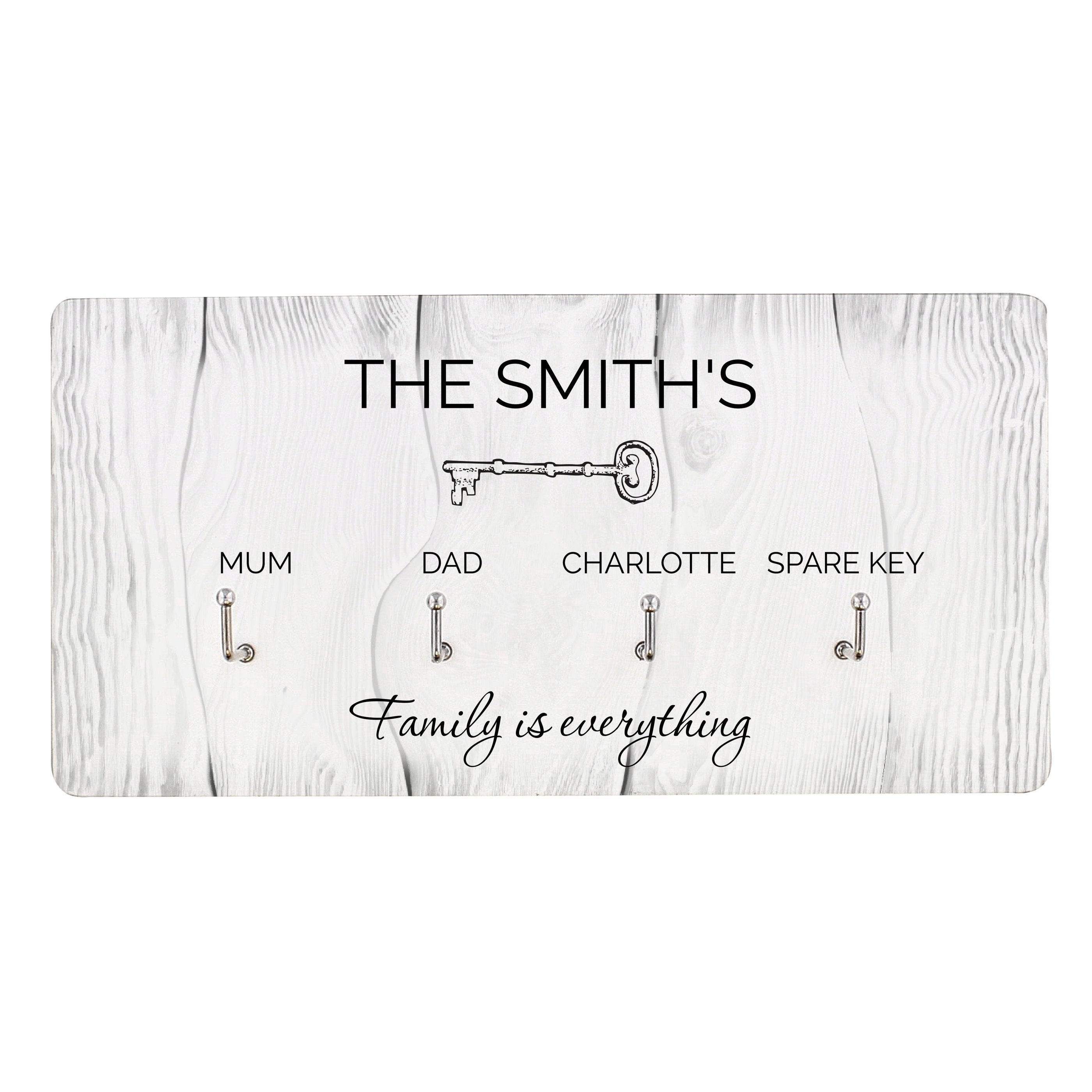 Personalised Key Hooks