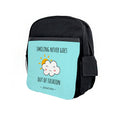 Personalised Personalised Kids Black Backpack