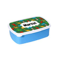Personalised Personalised Kids Blue Lunch Box