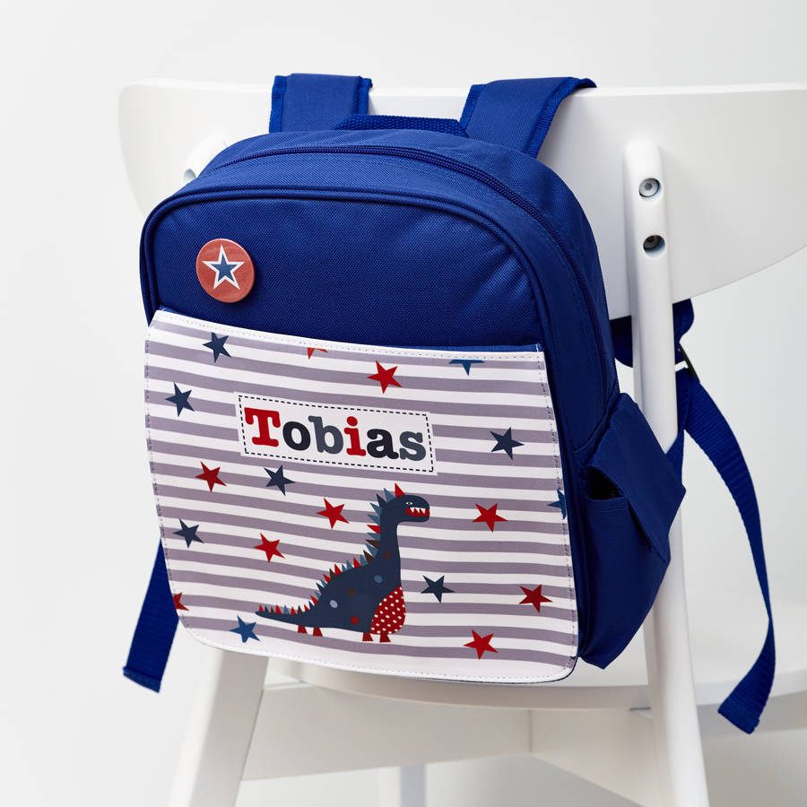 Personalised Personalised Kid's Blue Mini Rucksack