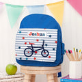 Personalised Personalised Kid's Blue Mini Rucksack