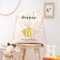 Personalised Personalised Kid's Buzzing Bee Nursery Bag