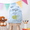 Personalised Personalised Kid's Buzzing Bee Nursery Bag