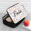 Personalised Personalised Kids Insulated Lunch Bag - Black
