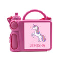 Personalised Personalised Kids Lunch Box with Water Bottle