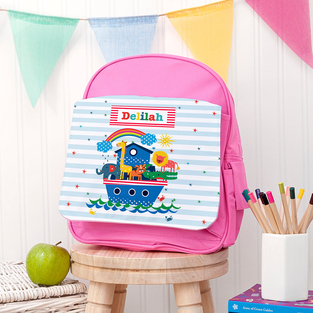 Personalised Personalised Kid's Noah's Ark Mini Rucksack