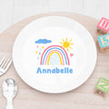 Personalised Personalised Kids Pastel Sky Plastic Plate