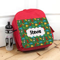 Personalised Personalised Kids Red Backpack