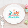 Personalised Personalised Kids Scandi Summer Plastic Plate