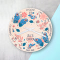 Personalised Personalised Kids Woodland Glass Clock