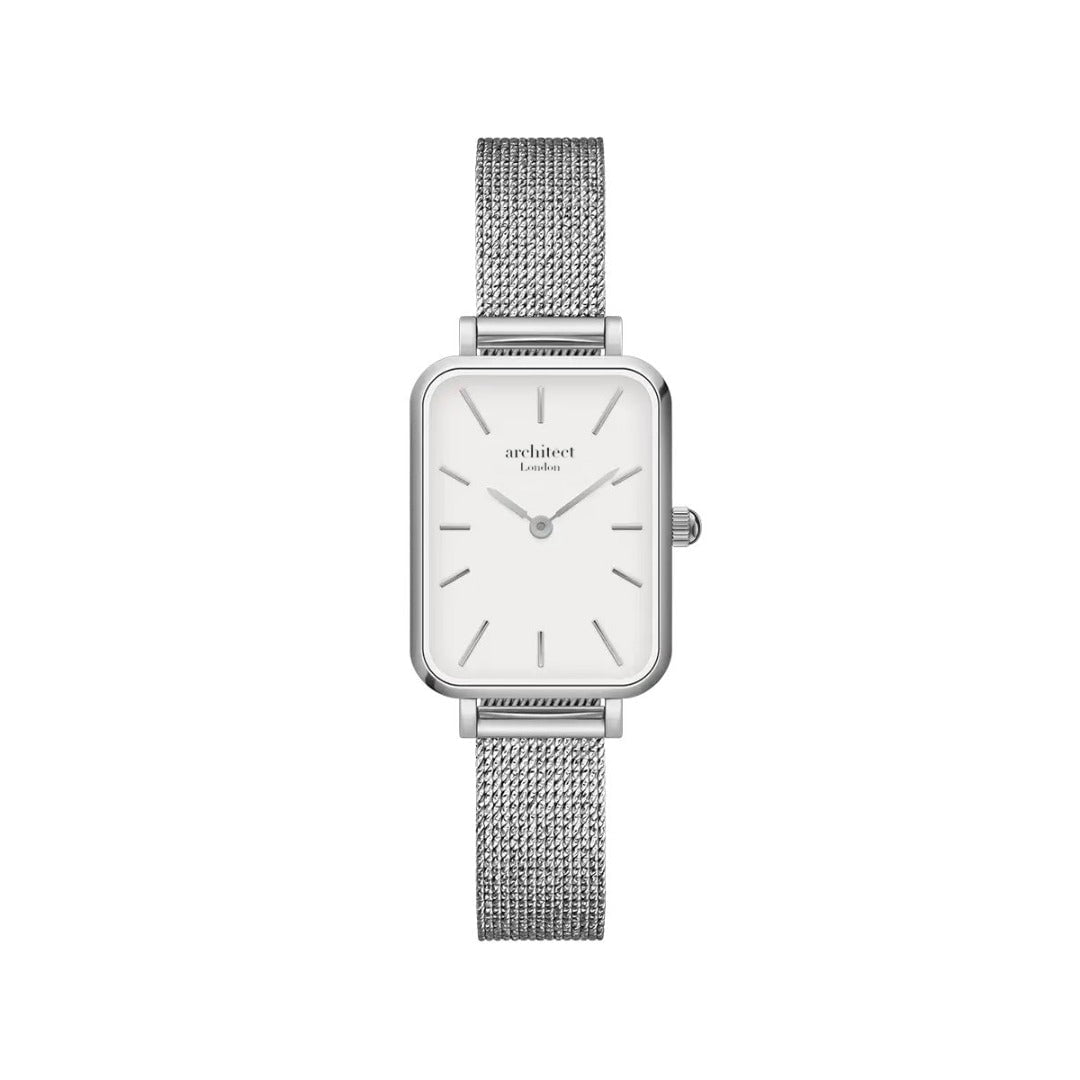Personalised Ladies Architect Lille Cloud Silver Watch - Handwriting Engraved