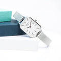 Personalised Ladies Architect Lille Cloud Silver Watch - Handwriting Engraved