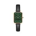 Personalised Ladies Architect Lille Pine Green Watch - Modern Font Engraved