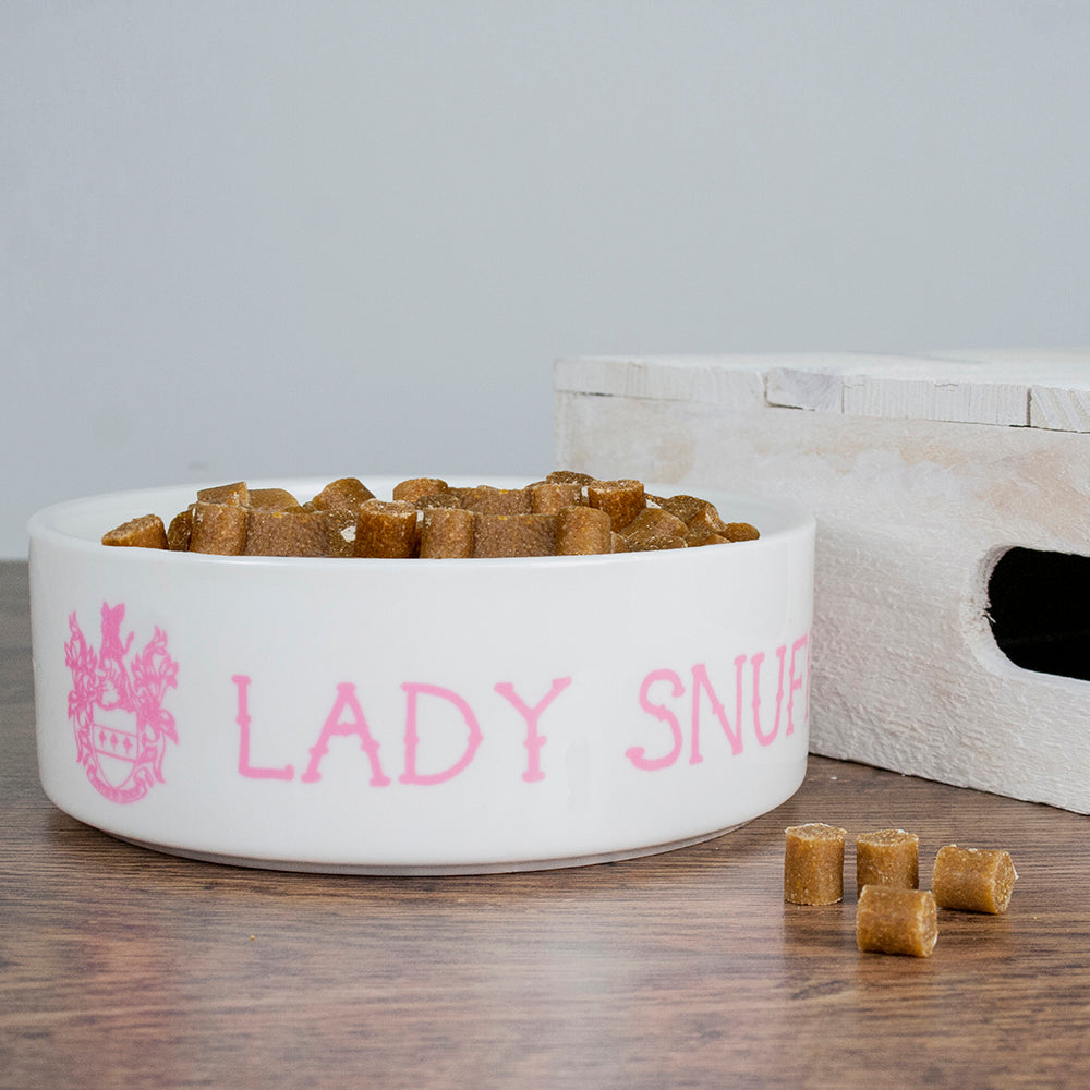 Personalised Personalised Lady Cat Bowl