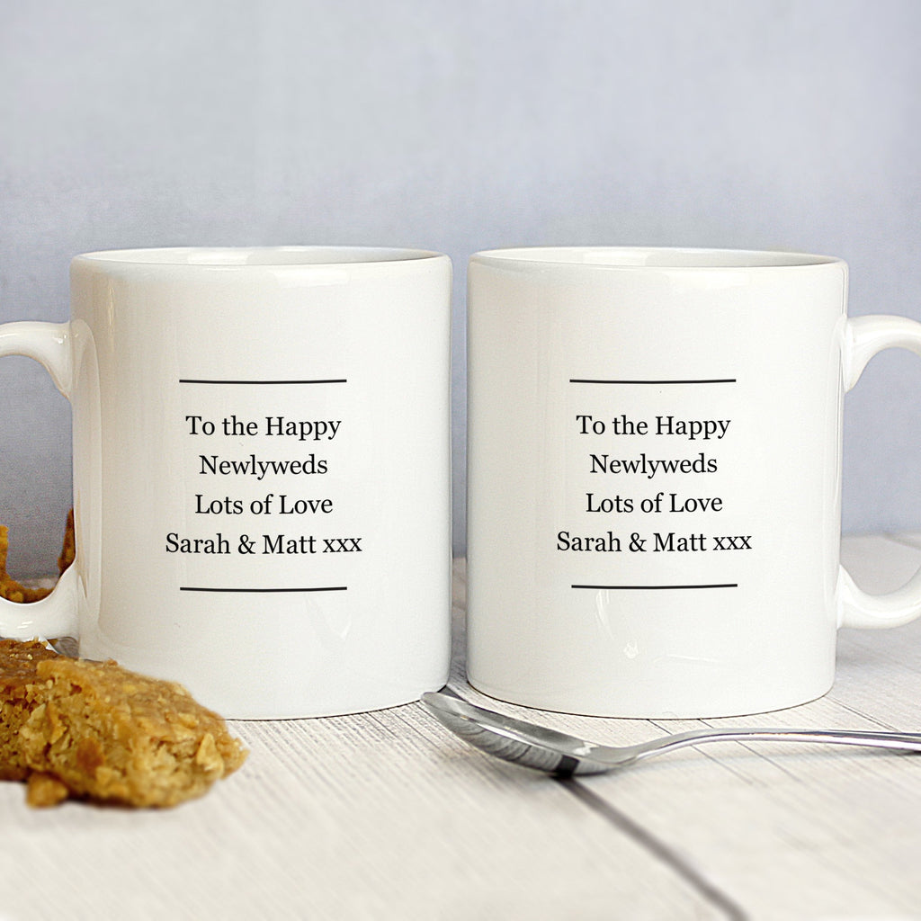 Personalised Ladyship And Lordship Mug Set