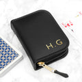 Personalised Personalised Leather Playing Card Case