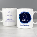 Personalised Libra Zodiac Star Sign Mug (September 23rd - October 22nd)