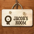 Personalised Lion Door Sign