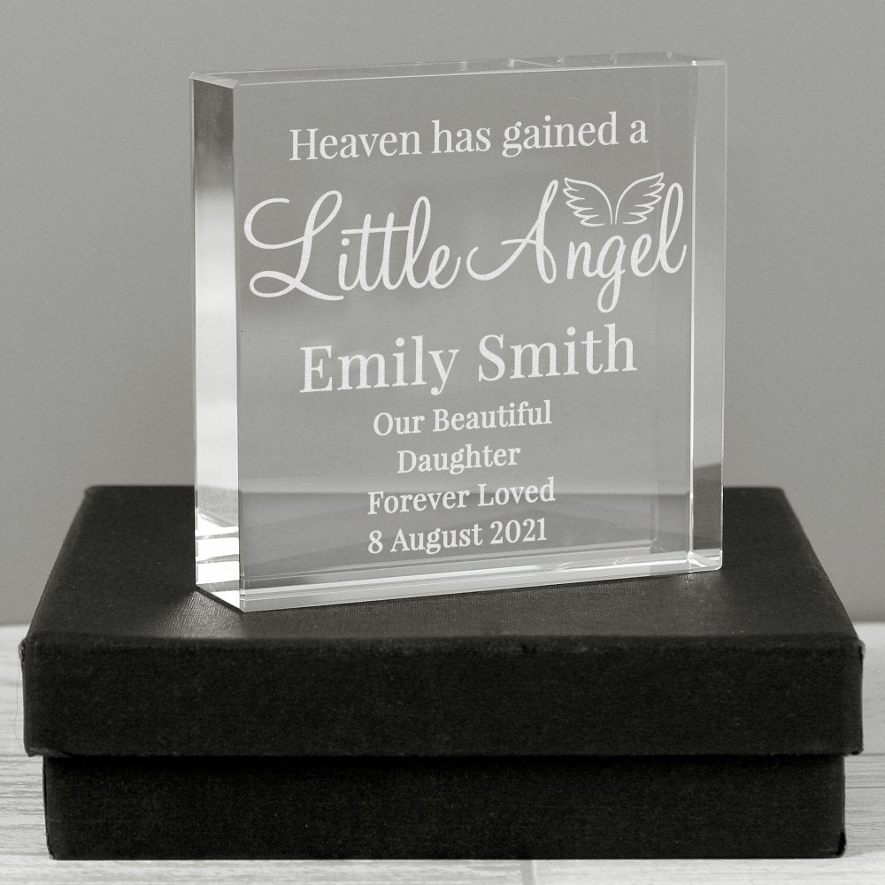 Personalised Little Angel Crystal Token